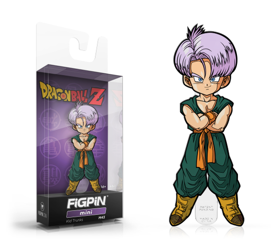 Figpin Mini Dragon Ball Z Kid Trunks M43 Shumi Toys Gifts