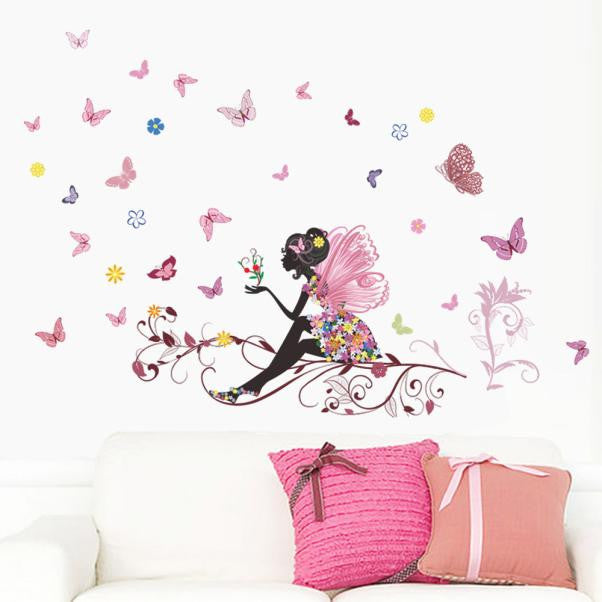 Butterfly Flower Fairy Stickers