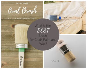 best brush for chalk paint wax