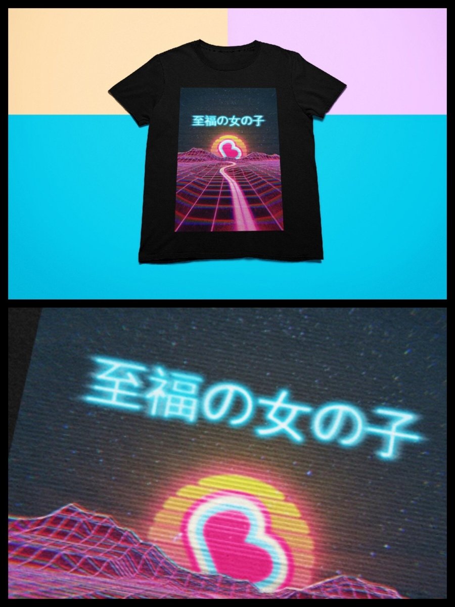 Blissgirl Vaporwave Sunset Tee