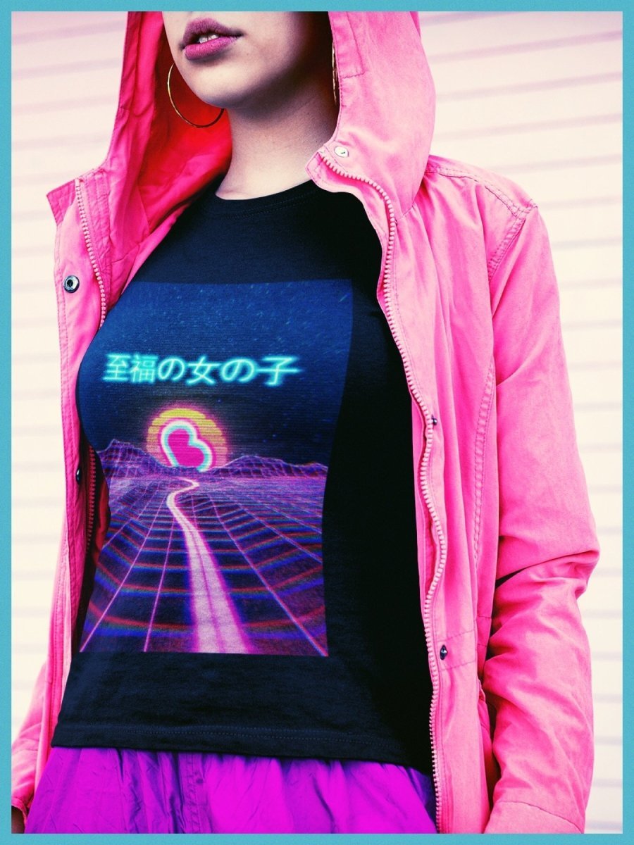 Blissgirl Vaporwave Sunset Tee