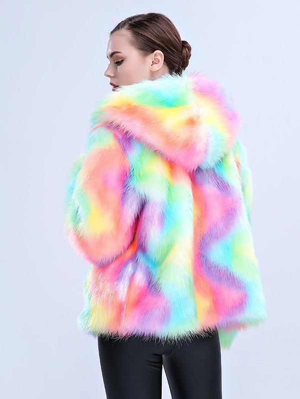 unicorn fur jacket