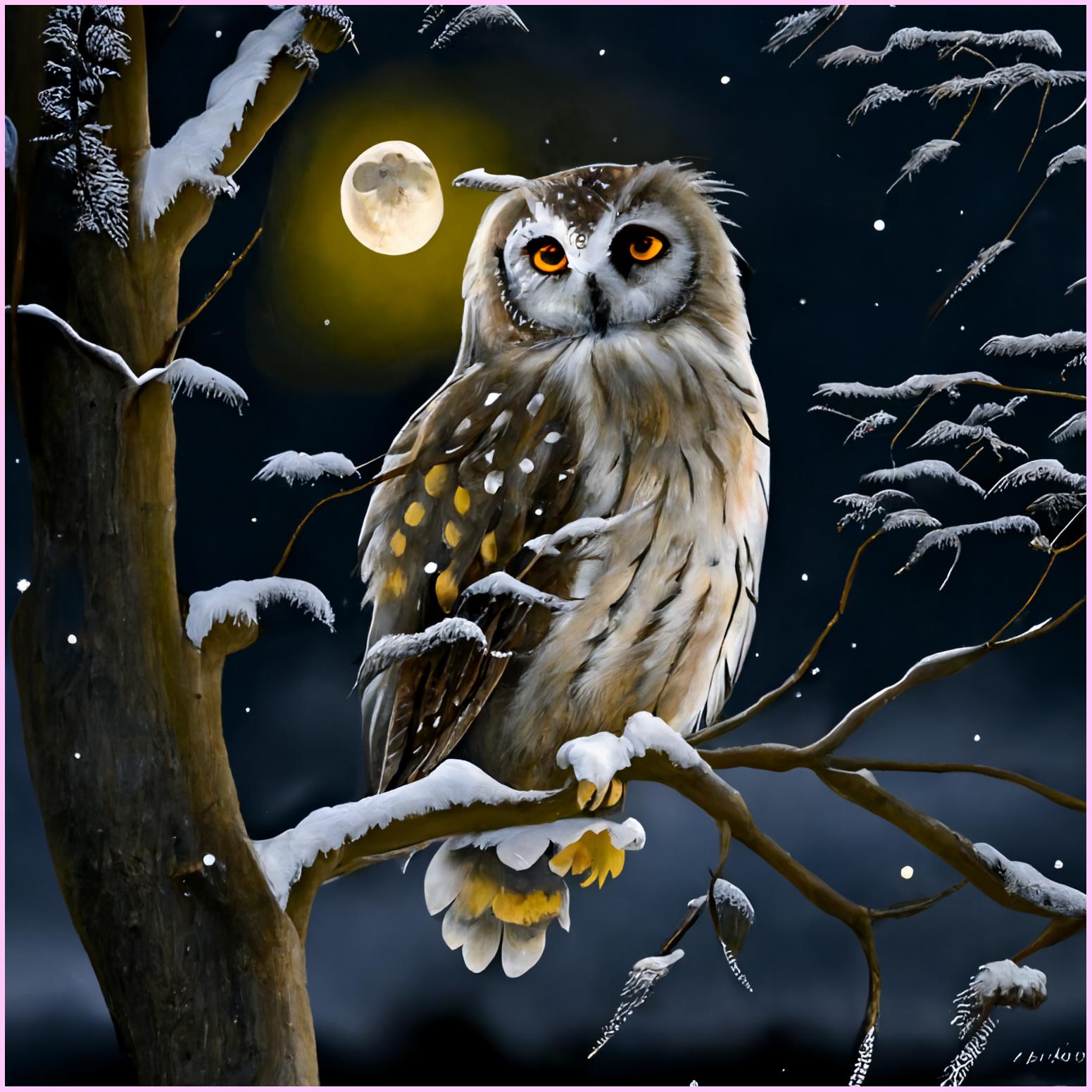 Mandala Owl Beautiful Diamond Painting Owl - FridayStuff