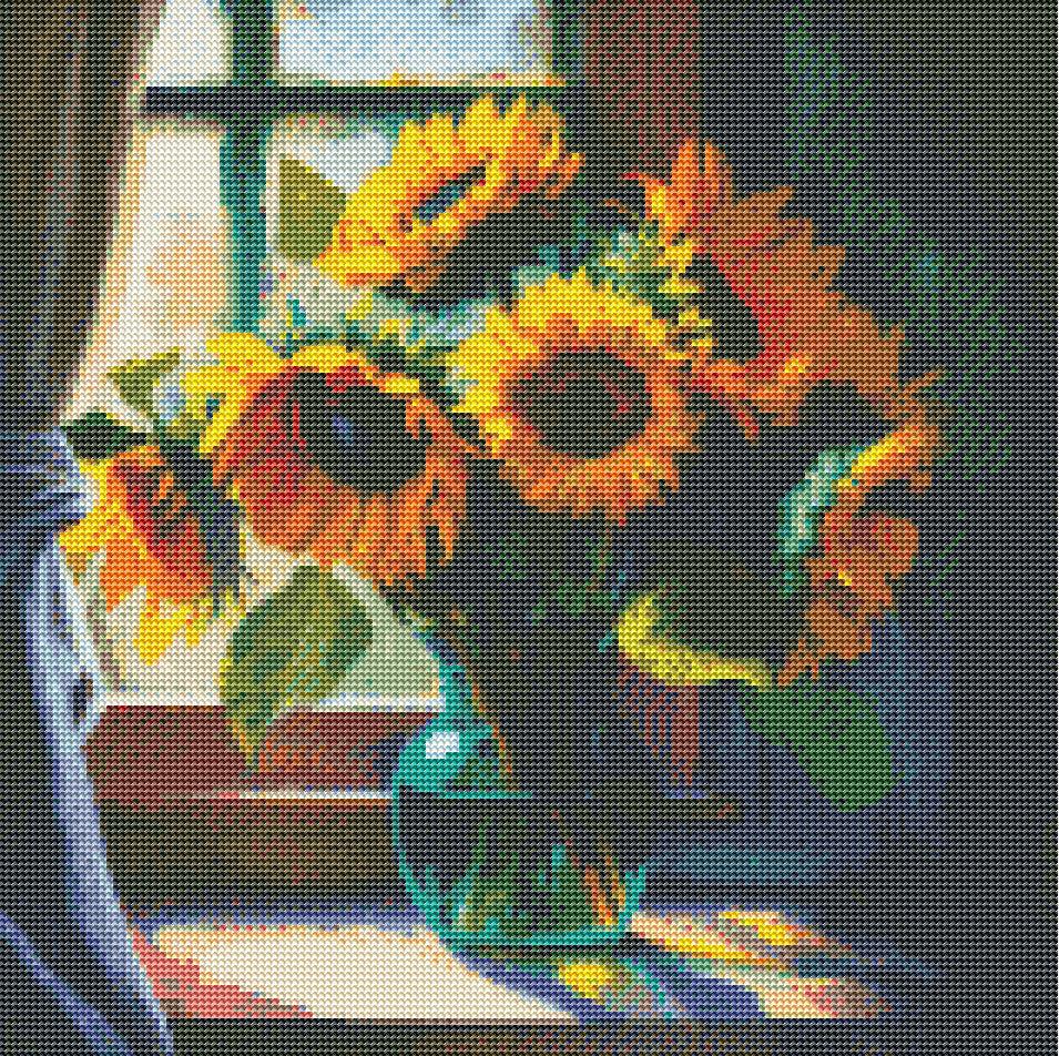 7 Colors Sunflower