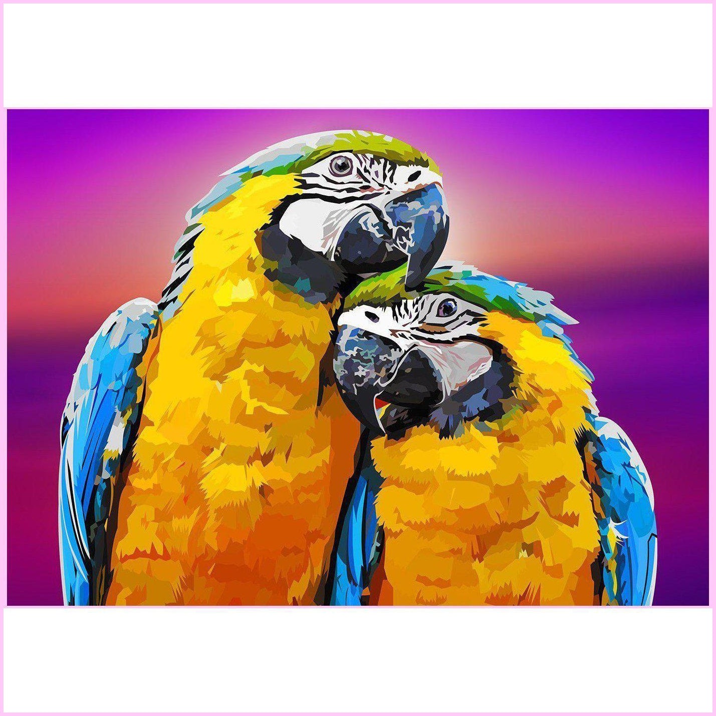 Birds Of Love Diamond Painting Kit – All Diamond Painting Art