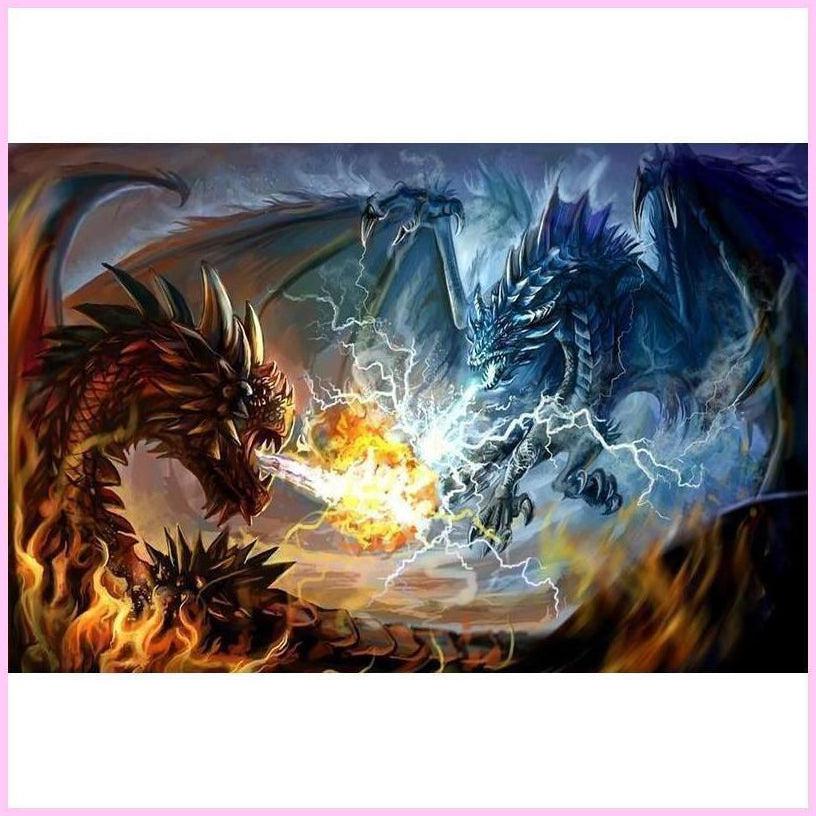 Angry Dragon - Diamond Painting Kit – All Diamond Painting