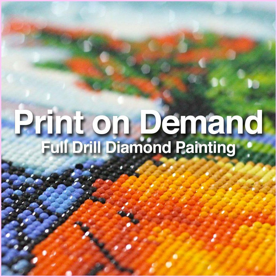 Custom Diamond Painting Kit – Colorful Art Gift