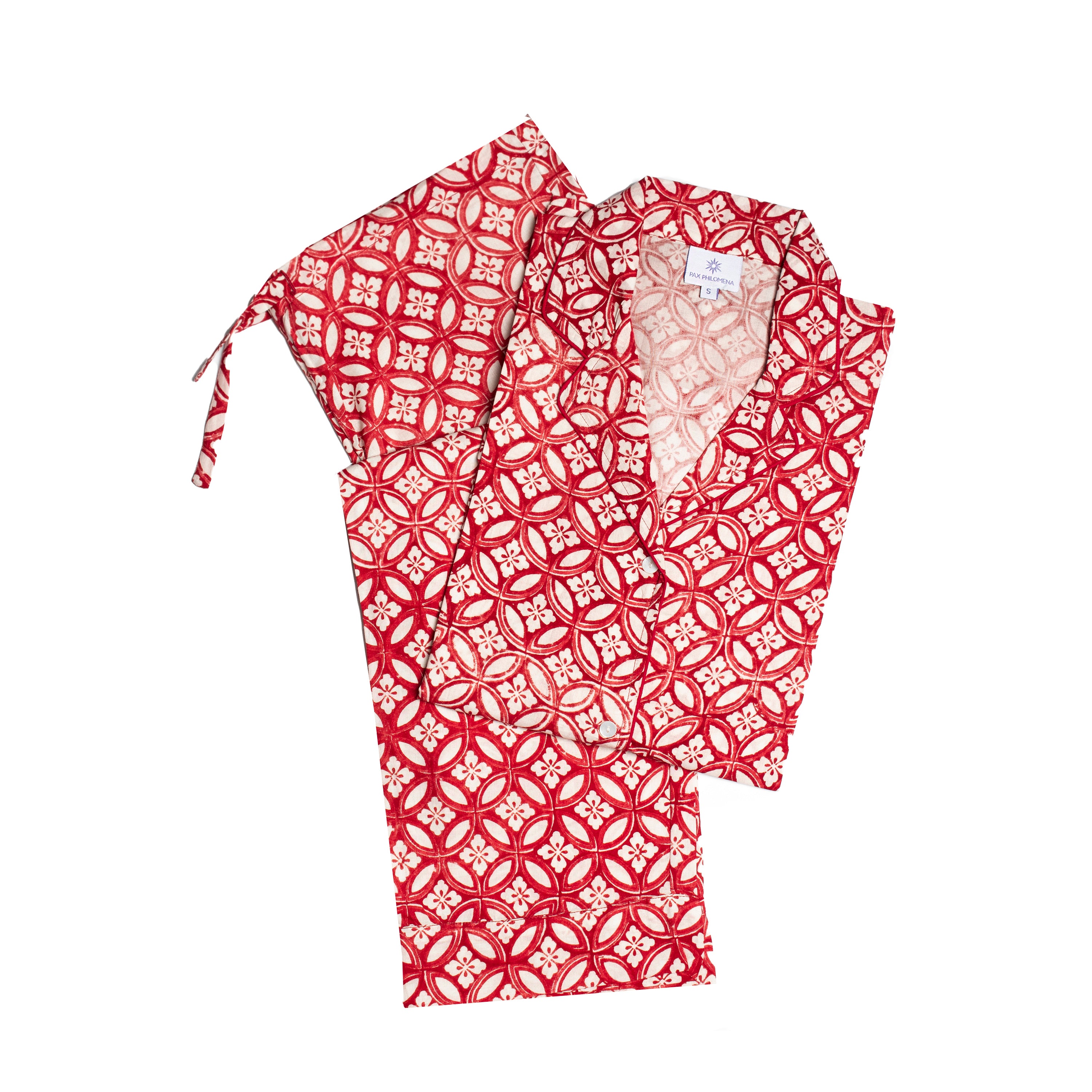 Image of Nina Rossa Cotton Pajama Long Sleeve