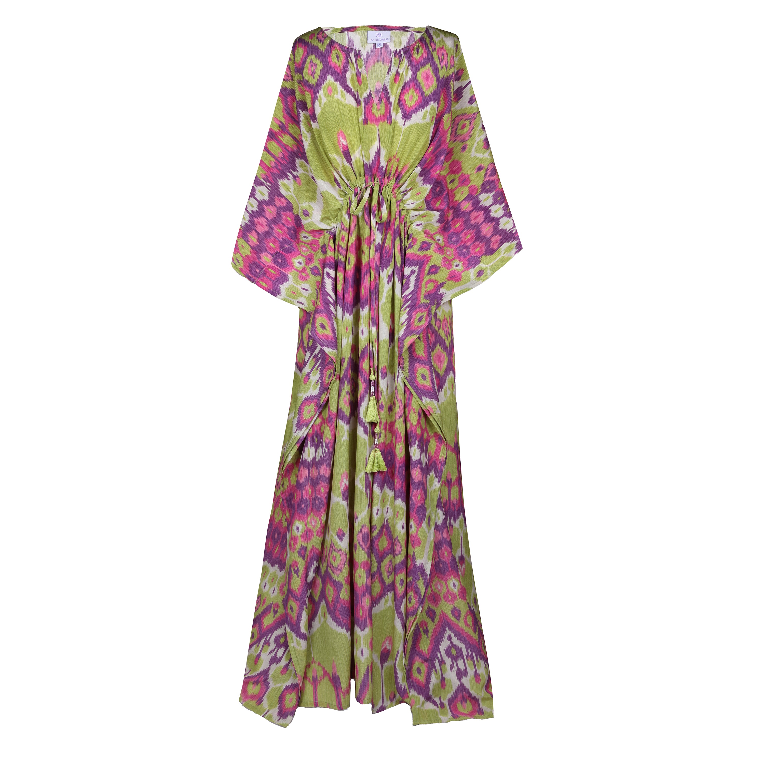 Image of Viola Vita Italian Silk Maxi Dress