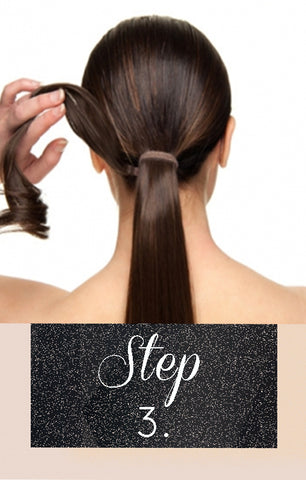 Ponytail_Anwendung_Rubin_Extensions