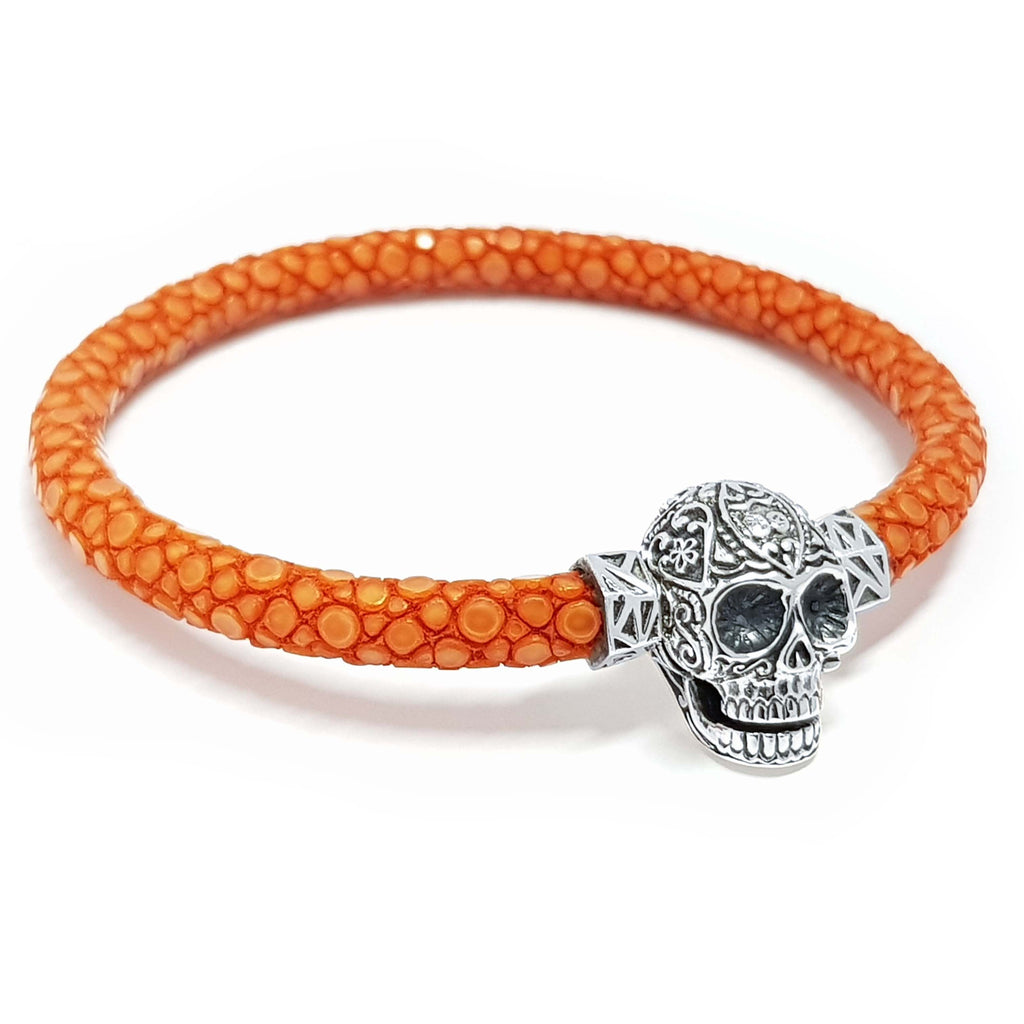 mexican skull bracelet