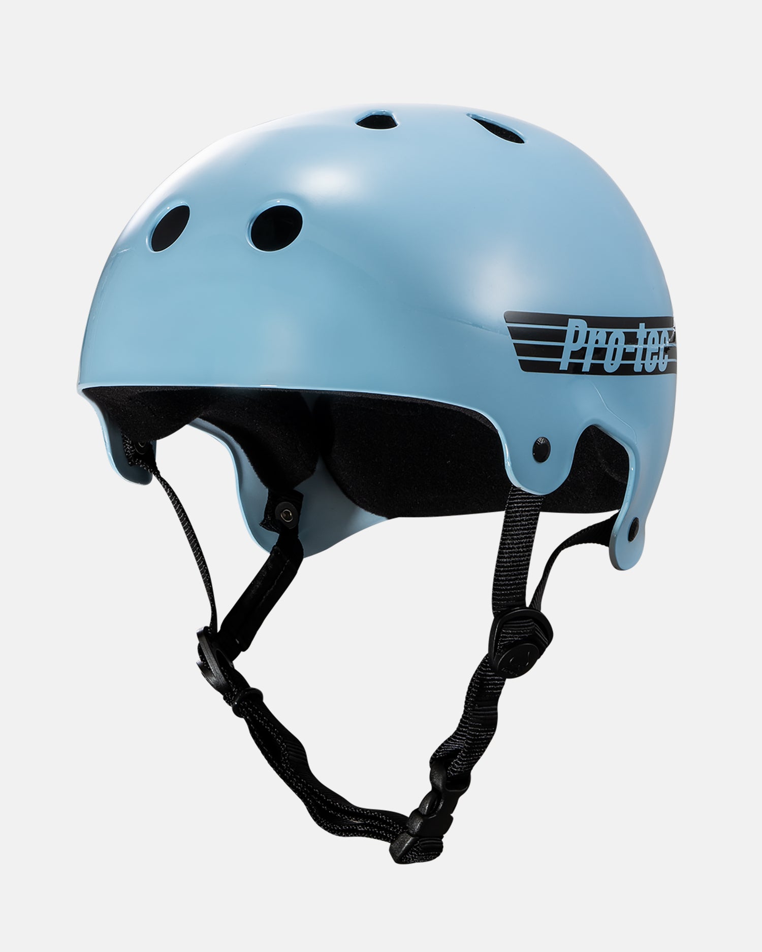 light blue skate helmet