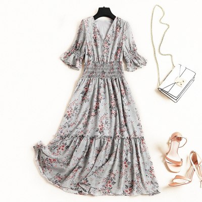 flutter sleeve t shirt dress