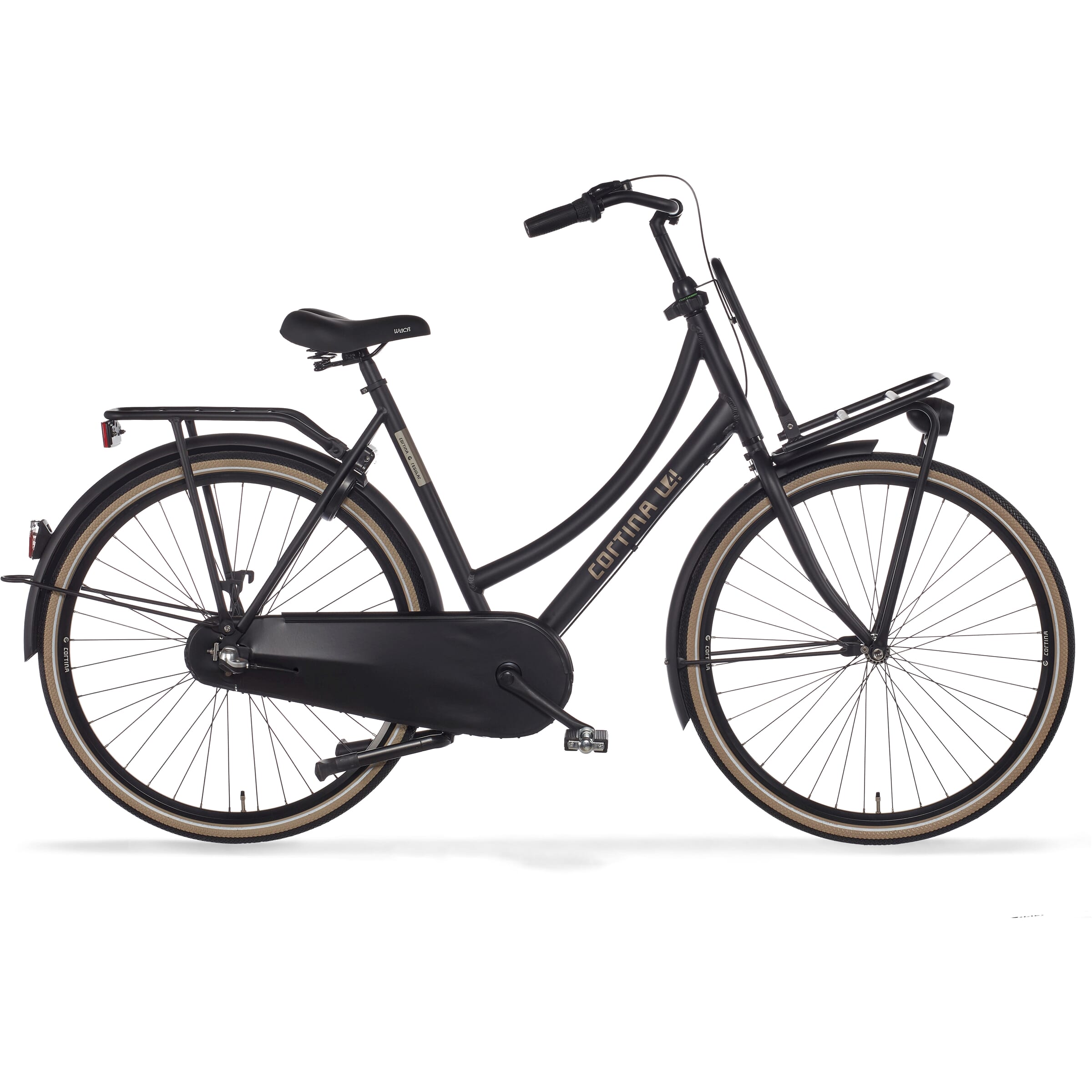 Cortina U4 Transport RN3 2024 Dames Transportfiets Jet Black Matt 57 Cm +€40.00 Inruilkorting