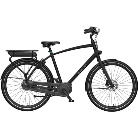 Cortina E-Tide MM N7 2024 Heren Elektrische Fiets E-bike Jet Black Matt 50 Cm +€150.00 Inruilkorting