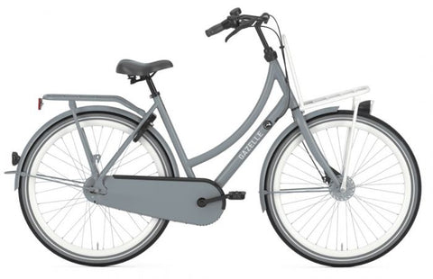 Dames transportfiets grijs