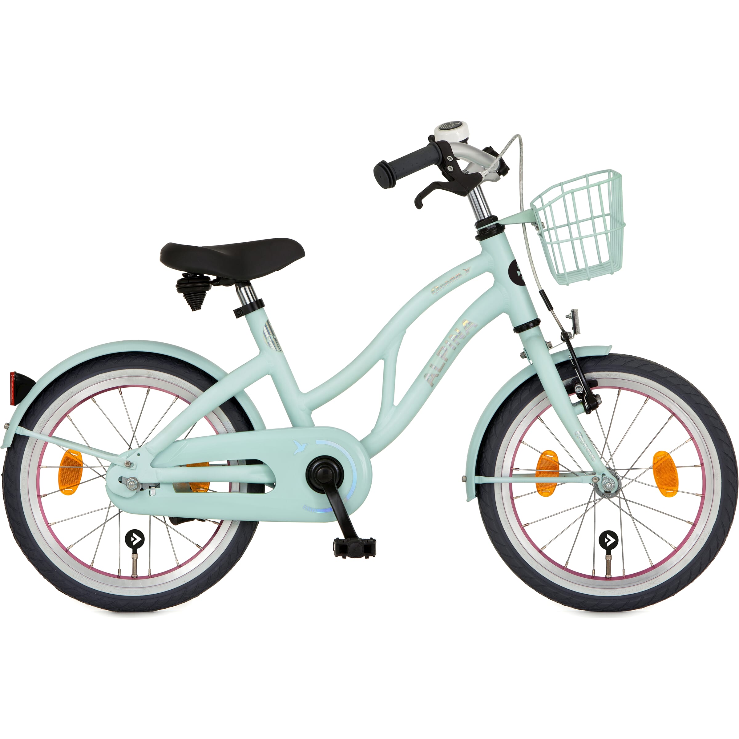 Alpina Ocean 16 Inch Meisjes Kinderfiets Glace Mint Matt