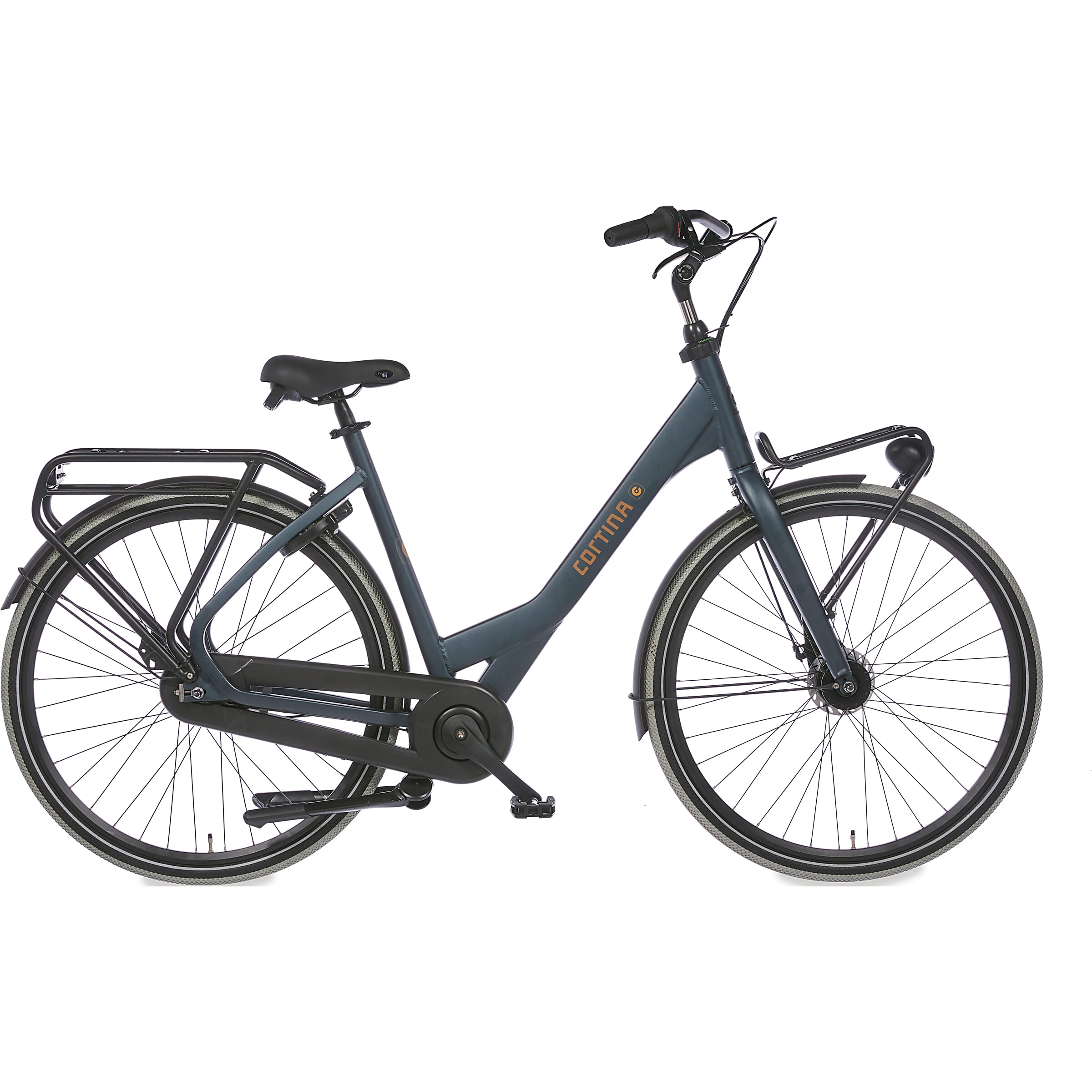 Cortina Common Family N7 2024 Dames Stadsfiets River Blue Matt 50 Cm +€75.00 Inruilkorting