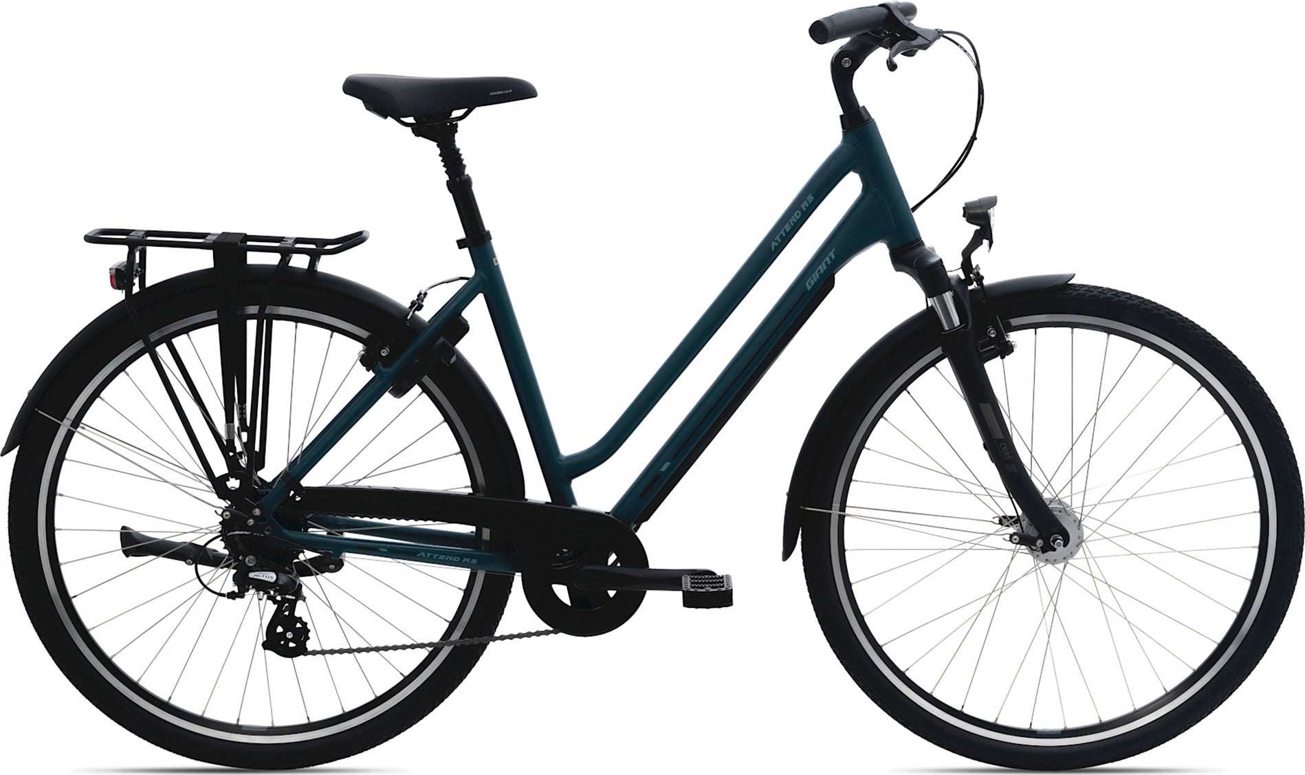 Giant Attend RS 2 2024 Dames Hybride Fiets Deep Lake M +€40 Inruilkorting
