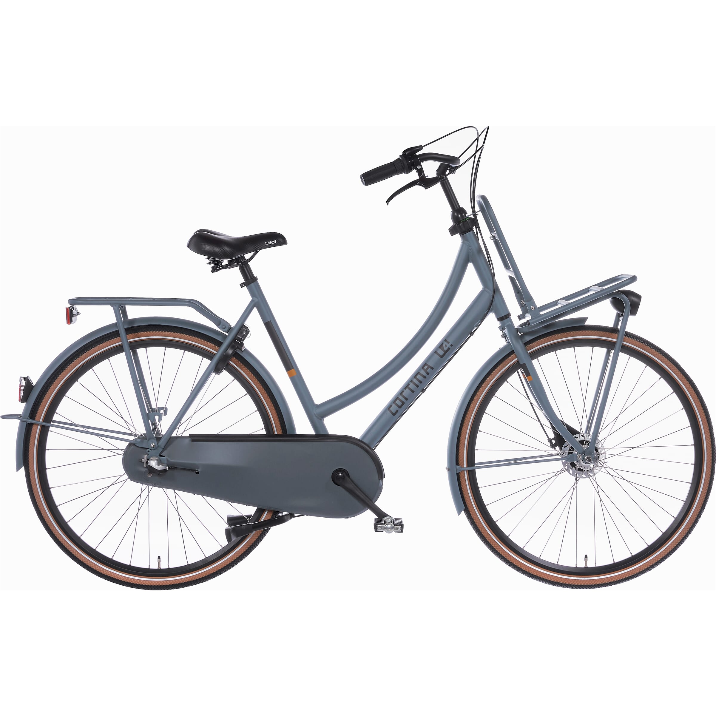 Cortina U4 Transport Solid N3 2024 Dames Transportfiets Mouse Grey Matt 61 Cm +€50.00 Inruilkorting