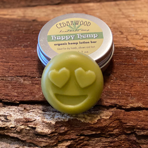 Hemp seed oil lotion bars