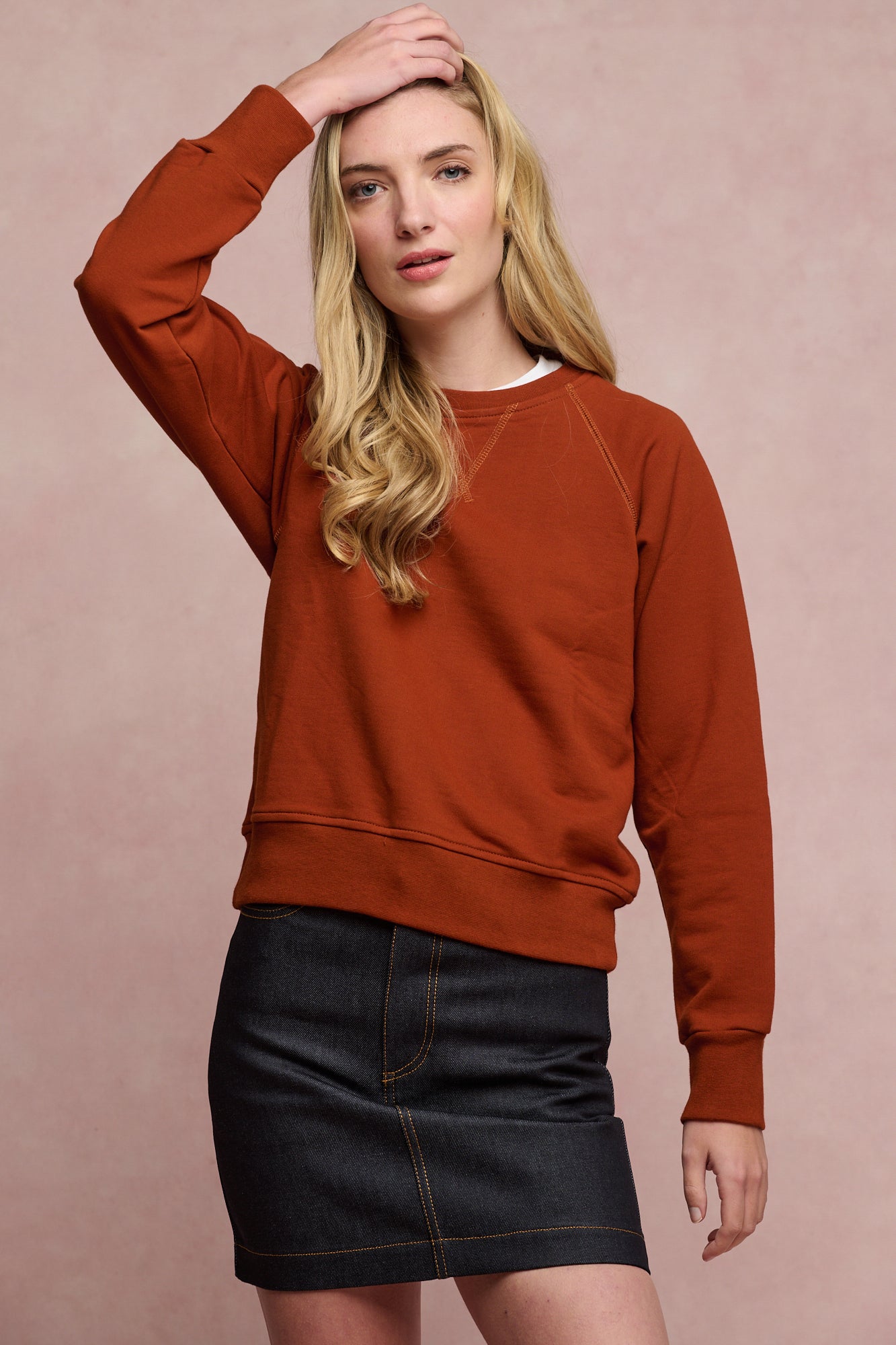 Wild Fable Women's Crewneck Raglan Pullover Sweater. S1011 X-Small