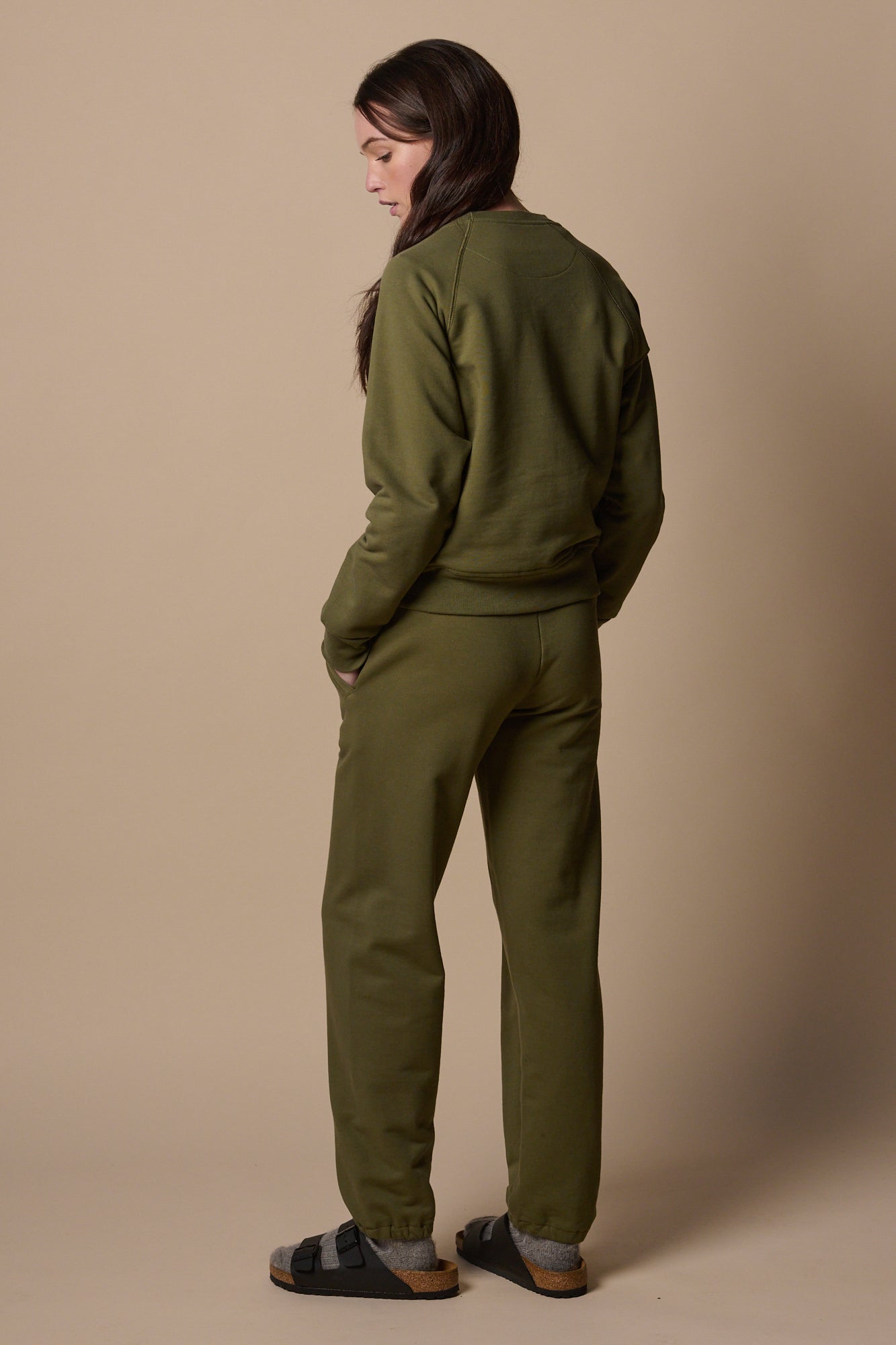 Women's Sweatpants - Bottle Green - Community Clothing