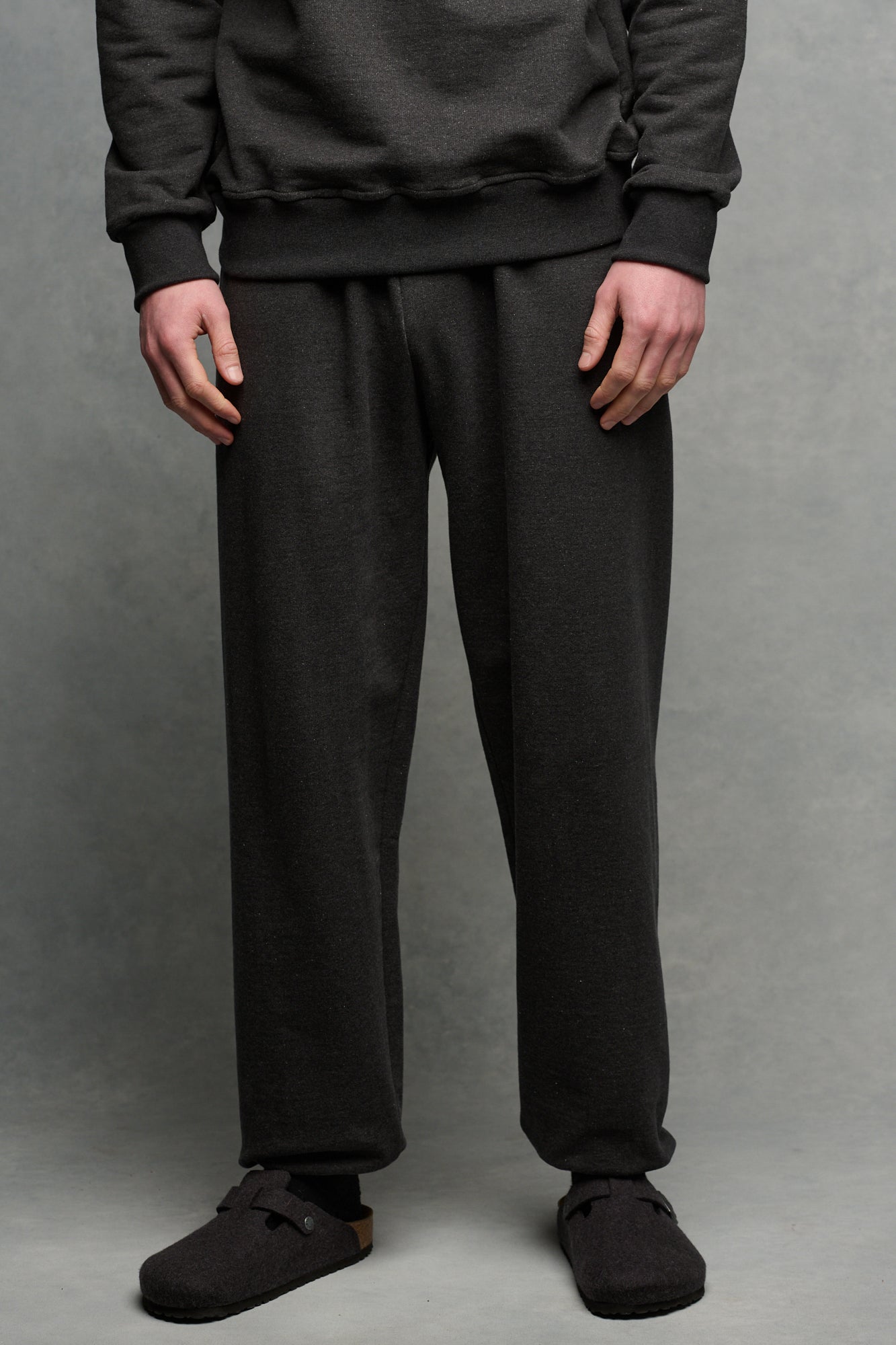 Men's Heritage Sweatpants - Grey Marl - Community Clothing