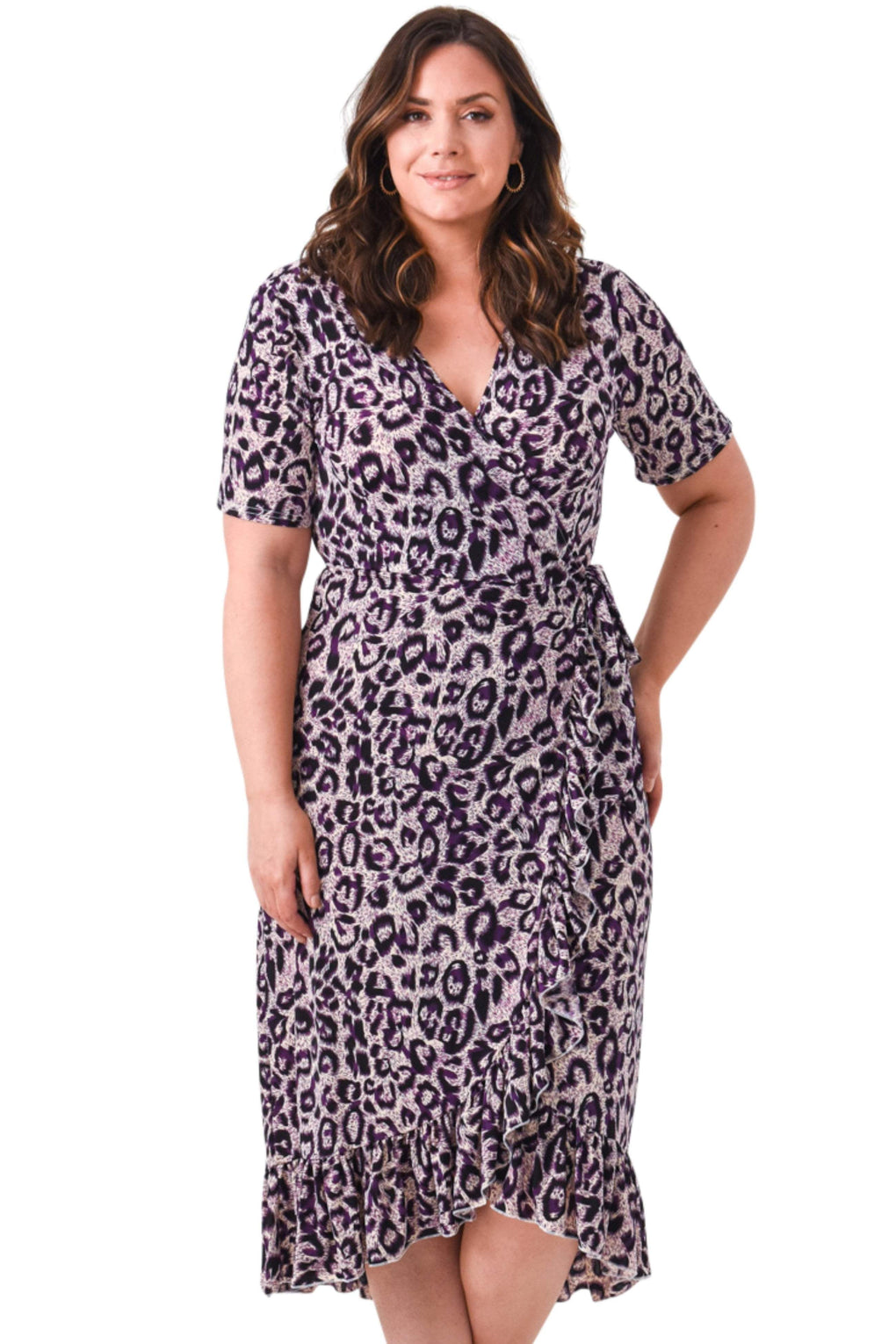 leopard print plus size clothing