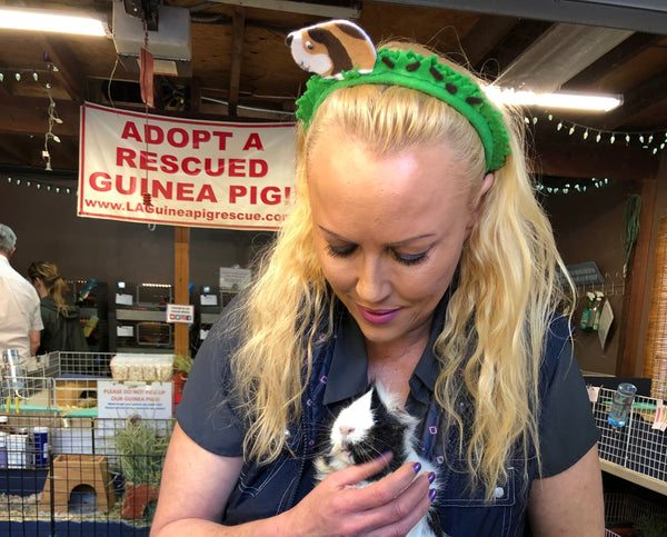 Saskia from LA guinea pig rescue