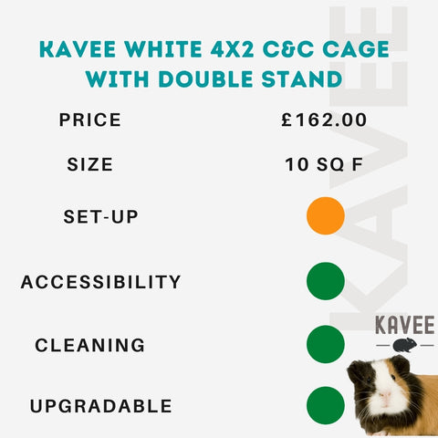 Kavee 4x2 C and C cage with double stand kavee blog uk