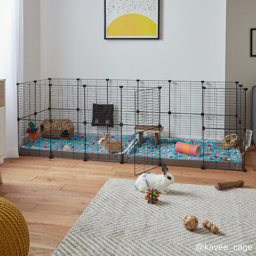 c and c rabbit cage