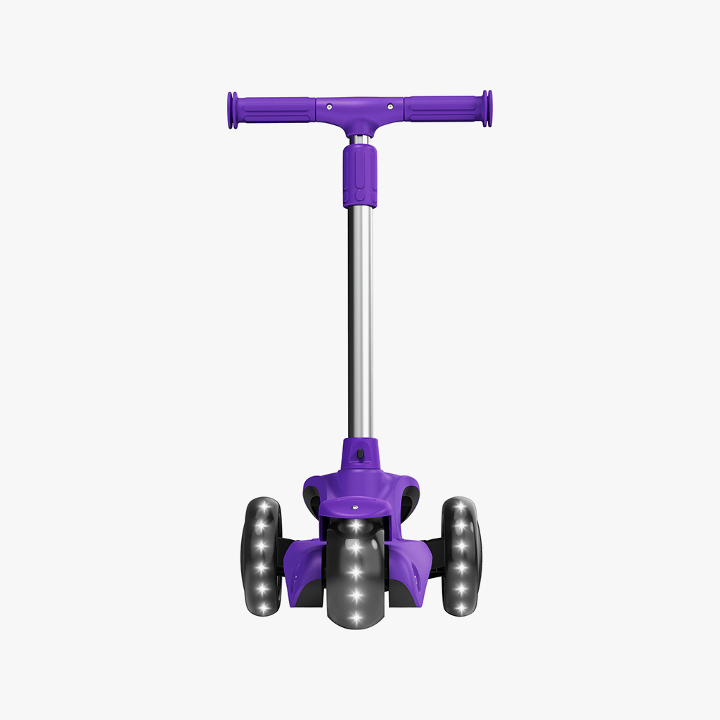 light up kick scooter