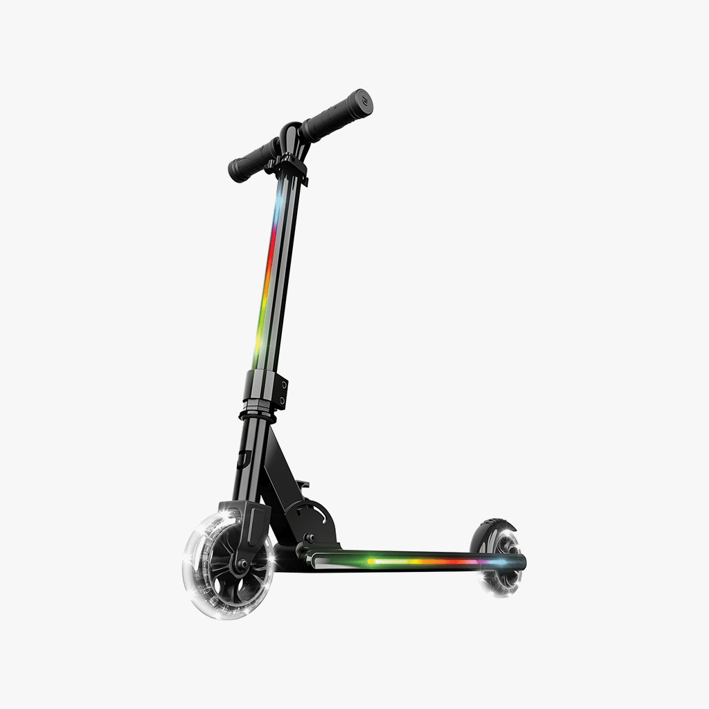 jupiter light up folding kick scooter