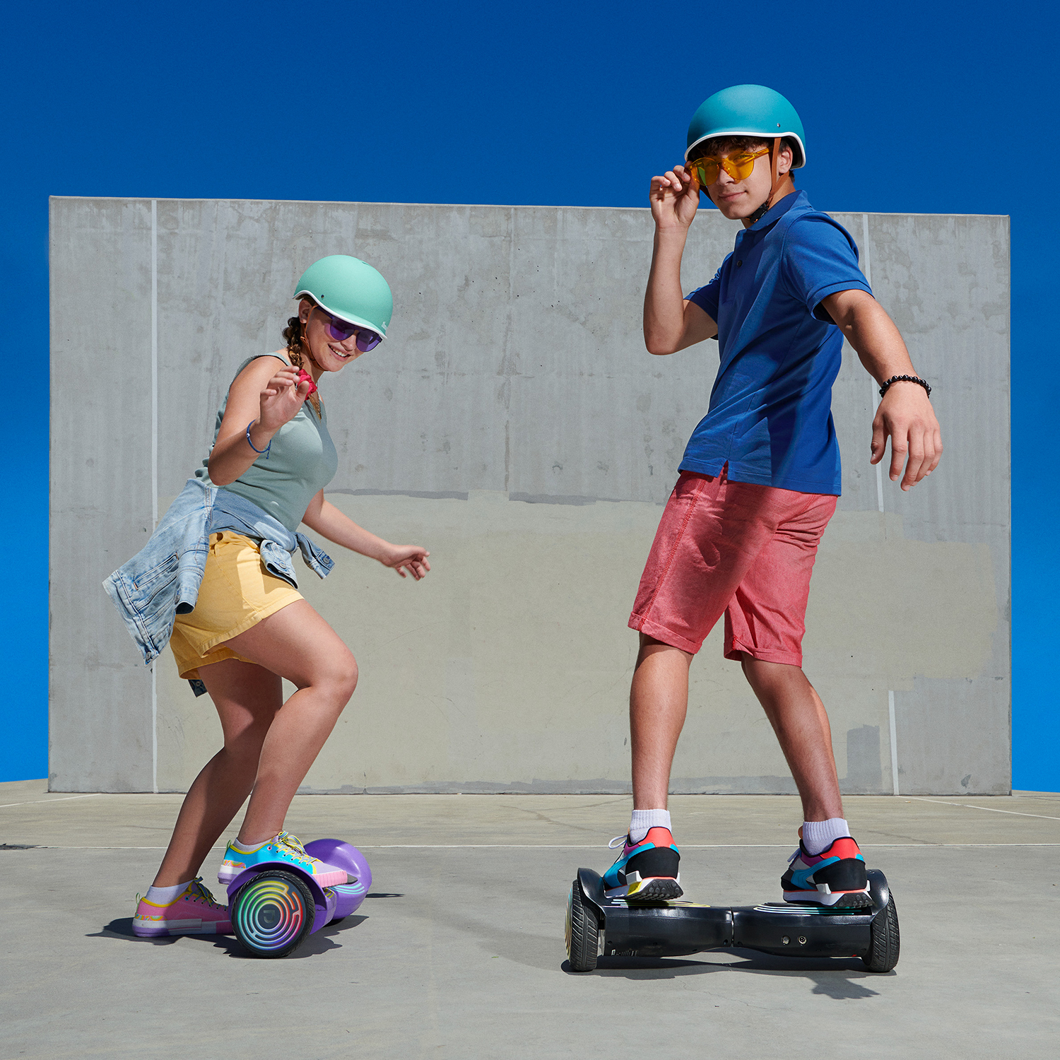 Skate eléctrico hoverboard Zhongsen ZS-538 16 cm