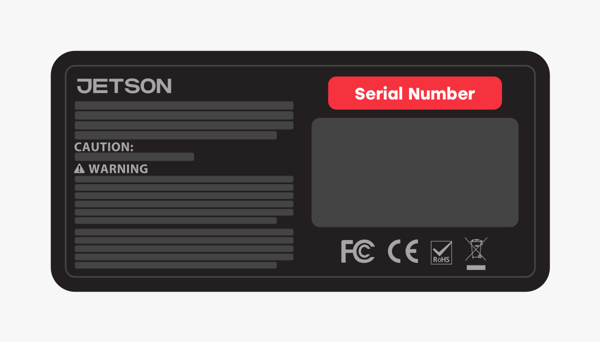 serial number guide image