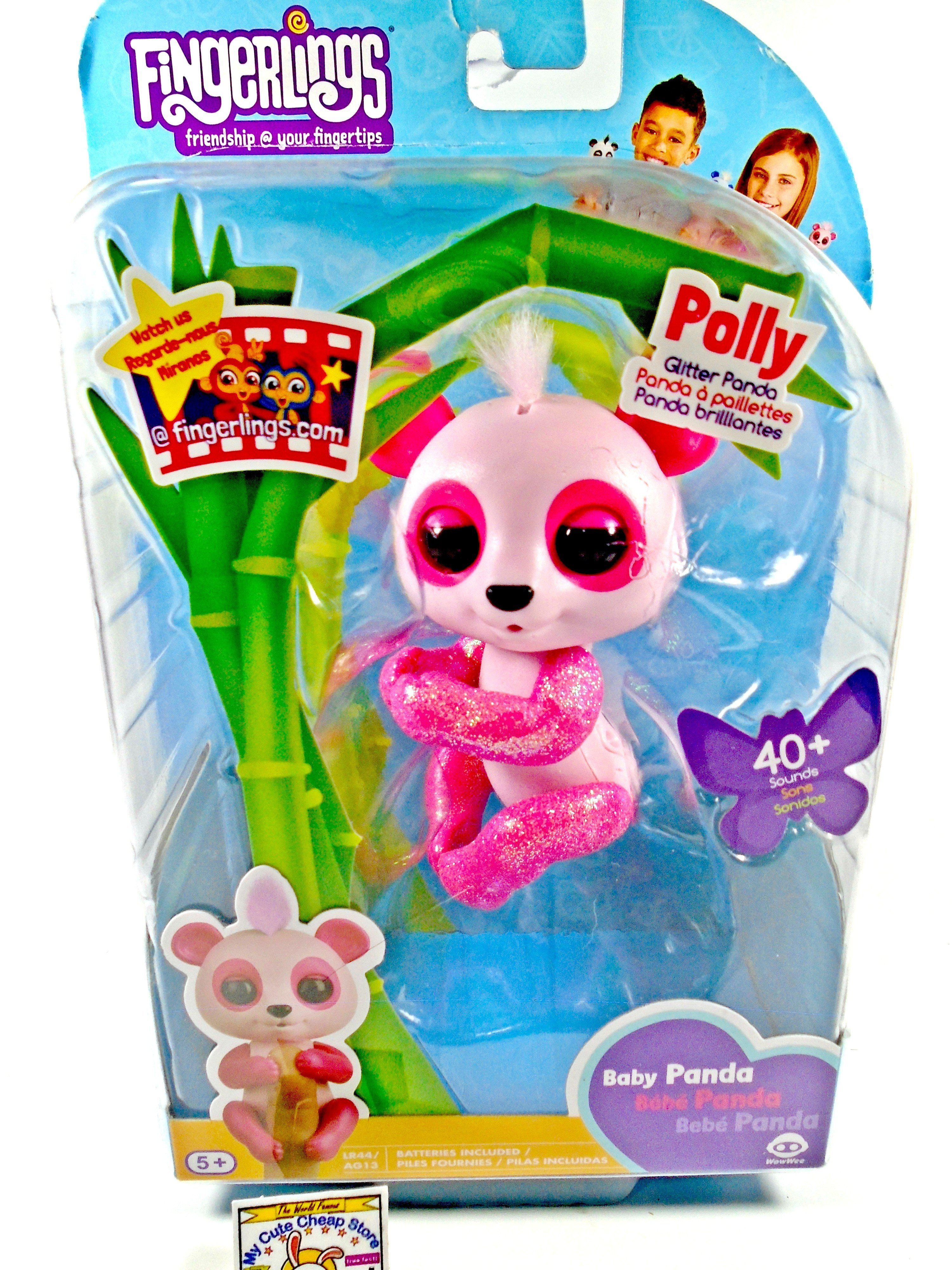 fingerlings glitter panda