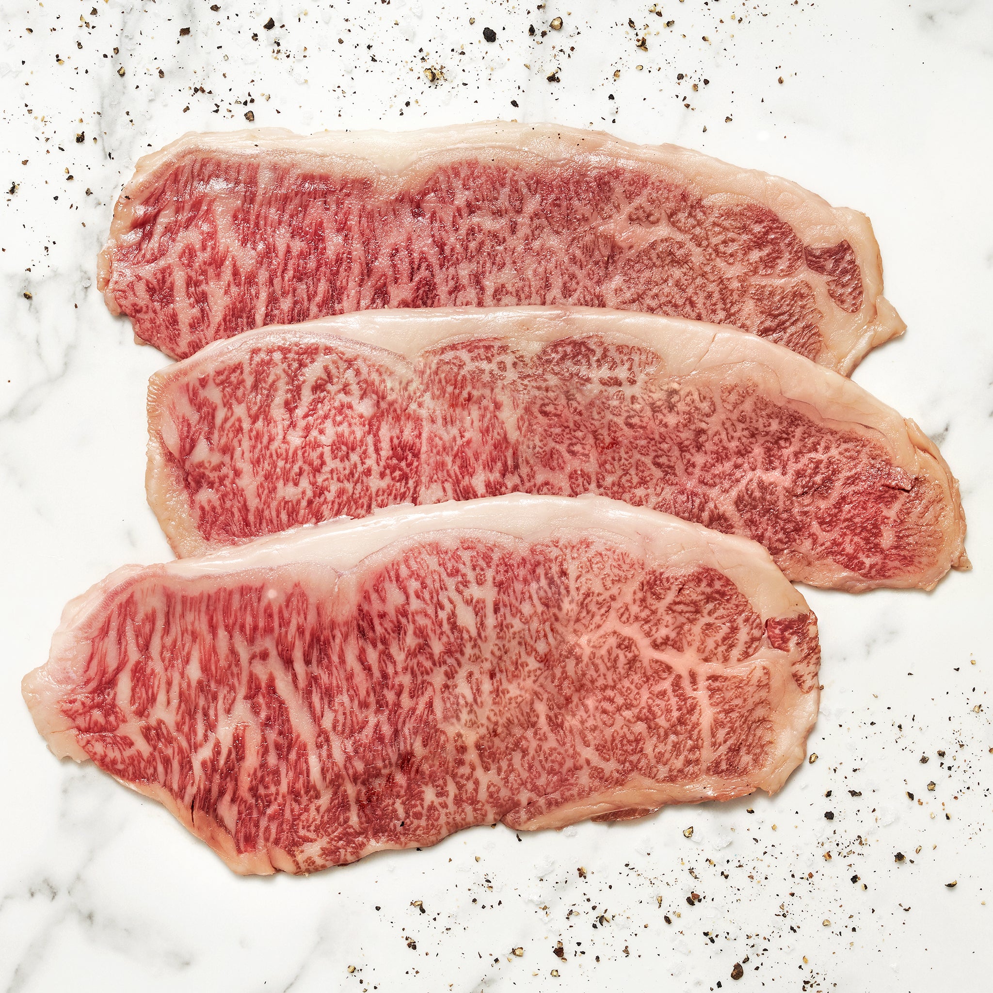 A5 Wagyu Beef Thin Ny Strip Steak Wild Fork Foods 