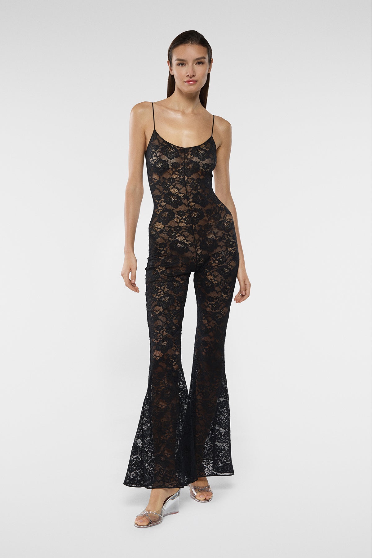O-Lover Lace Balconette Jumpsuit - Oseree