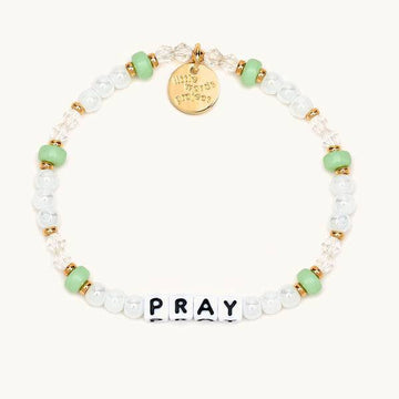 White - Pray - Zen Garden Bracelet