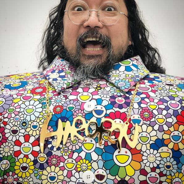 Art Standard Time BLOG  Takashi Murakami takes on I Love It Costume