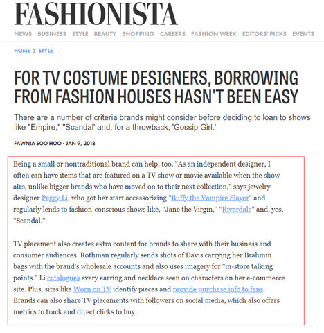 For TV Costume Designers, Borrowing from Fashion Houses Hasn't Been Easy -  Fashionista