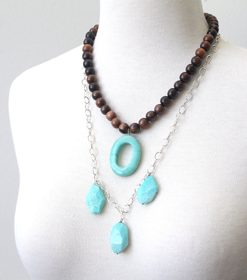 Chunky Amazonite Necklace