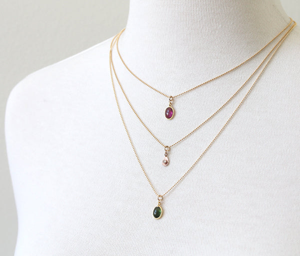 gemstone necklace