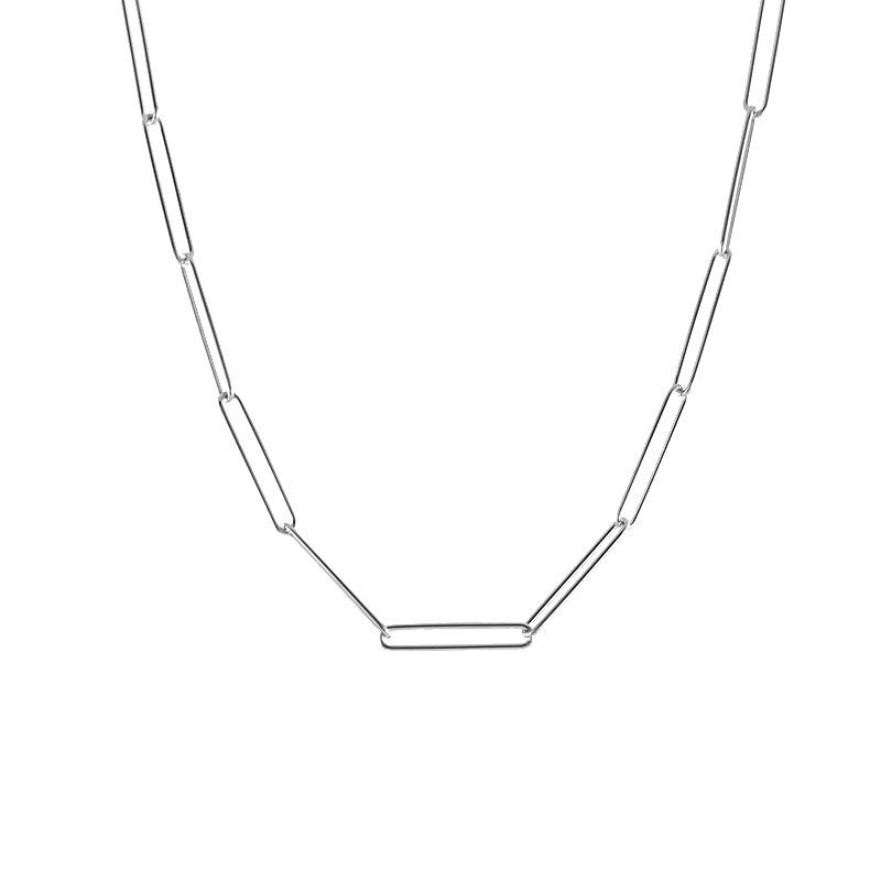 Large Paperclip Link Necklace