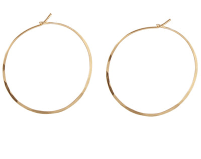 Delicate Hoop earrings in 14k gold-filled