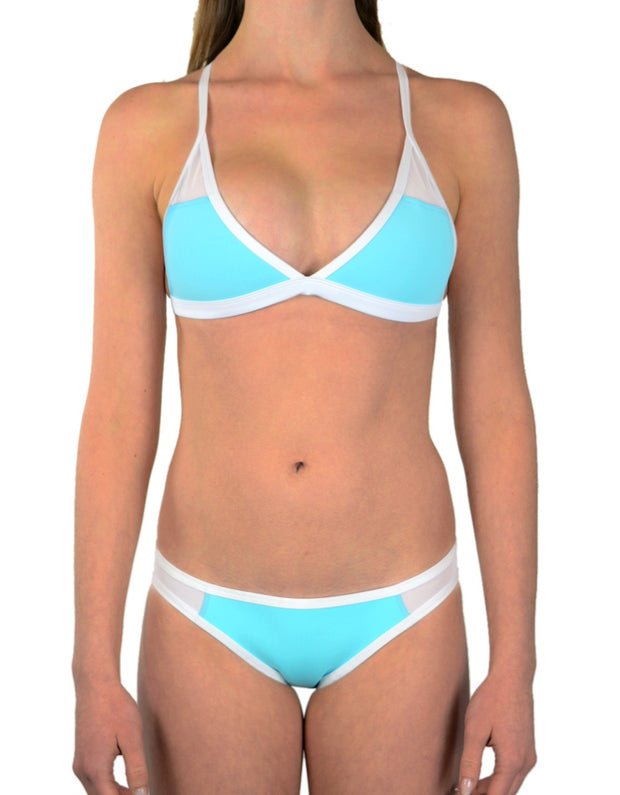 turquoise swimwear