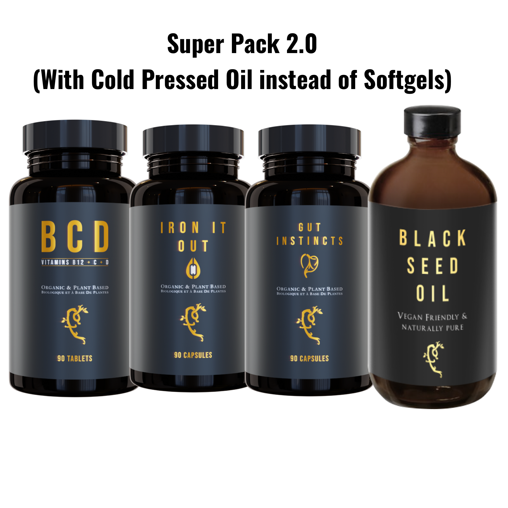 Super Pack 2.0 (With Cold Pressed Black Seed instead of Softgels) - Farmacy For Life product image