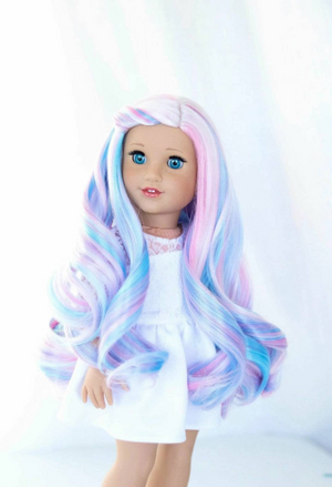 custom american girl doll wigs
