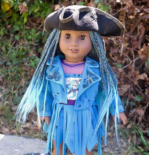 Handmade Descendants Uma Inspired Outfit for American Girl Doll